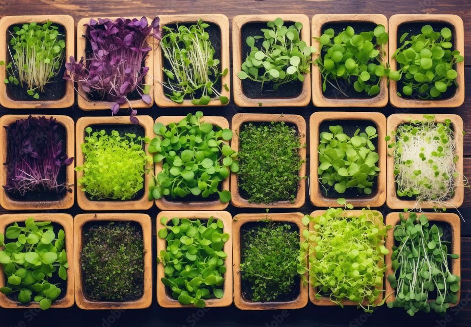 Conheça os nutrientes de 20 variedades de microverdes